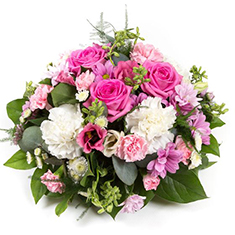 Pink &amp; Cream Posy Arrangement 