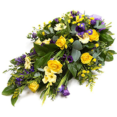 Purple &amp; Gold Spray 