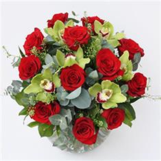 Roses and Orchids 