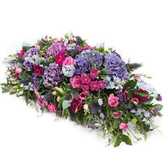 Summer Casket Spray 