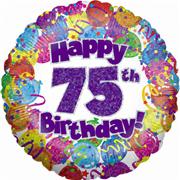 75th Helium Balloon 