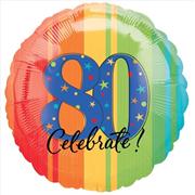 80th Birthday Balloon 