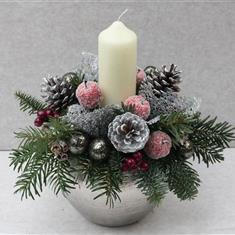 Bauble Candle Arrangement 
